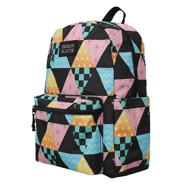 Mochila para portátil con estampado de disfraz de varios per