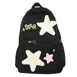 2024 Mochila Preppy Moda Y2K Estrellas Mochila Linda Estétic