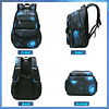 Mochila para niños, mochilas escolares Galaxy para niños, mo