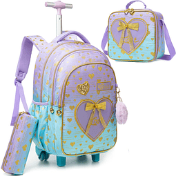 Mochila con ruedas para niñas Mochilas para niños con ruedas