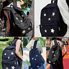 linda mochila estrella y2k para mujer, mochila estética de l