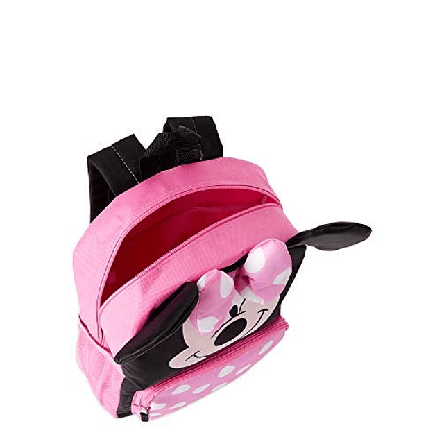 Mochila de Minnie Mouse de cara grande para niños pequeños ~