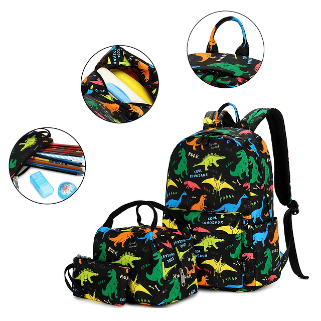 Mochilas escolares ligeras y bonitas para niños, mochilas de