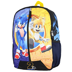 Mochila Sonic para la escuela The Hedgehog and Tails 16 pulg