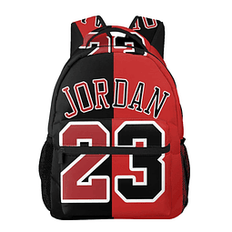 Mochila de baloncesto 23 para ordenador portátil, bolsa de v