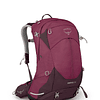 Mochila de senderismo Sirrus 34L para mujer, morado saúco/br