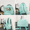 Linda mochila escolar para niñas adolescentes Mochila para l