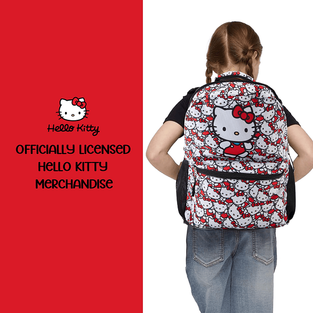 Mochila escolar Hello Kitty Allover - Hello Kitty, My Melody