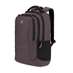 Mochila para portátil 5668, gris oscuro jaspeado, 18,25 pulg