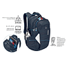 Mochila Construct, 28L, Azul Carbono