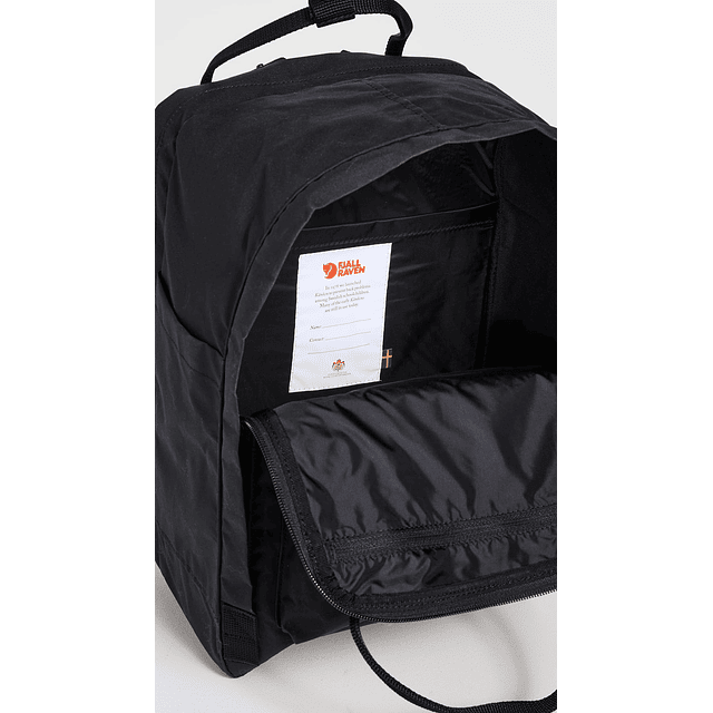 Fjallraven Kanken Mochila para portátil de 15, Mujer, Negro,