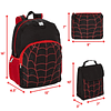 Juego de mochila Spiderweb para niños, 16 pulgadas, 6 piezas