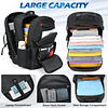 Mochila para computadora portátil Mochila de viaje impermeab