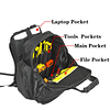 Mochila para herramientas, organizador y almacenamiento prof