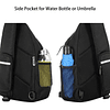 Mochila tipo bandolera, bolso bandolera para viaje, senderis