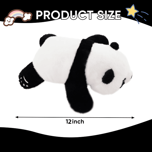 Peluche de panda de 12.0 in, lindos peluches para fiestas te