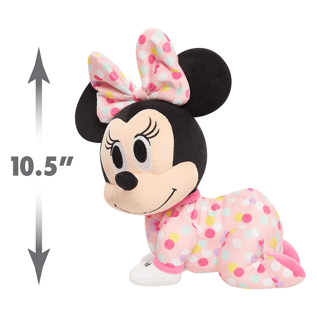 Musical Crawling Pals Peluche Minnie Mouse, animal de peluch