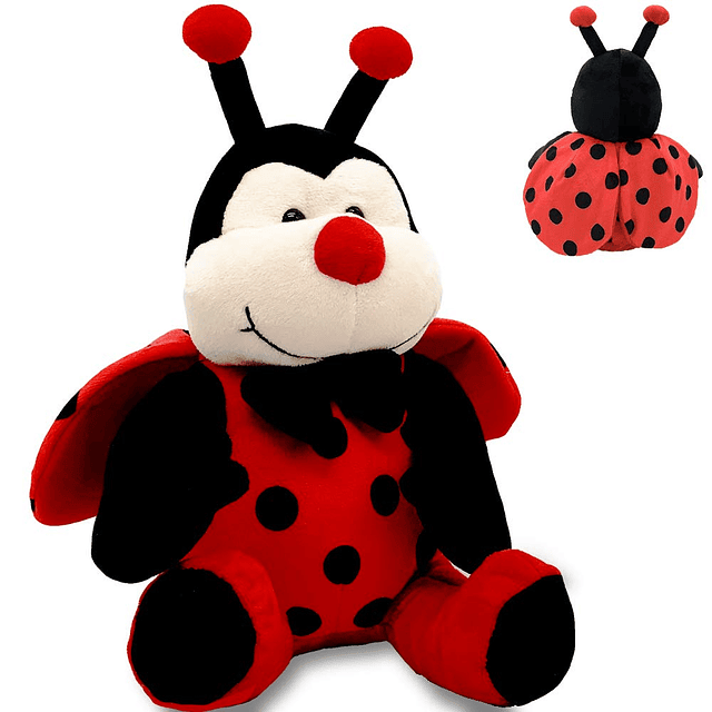 Mariquita de peluche mariquita, escarabajo, insecto suave, j