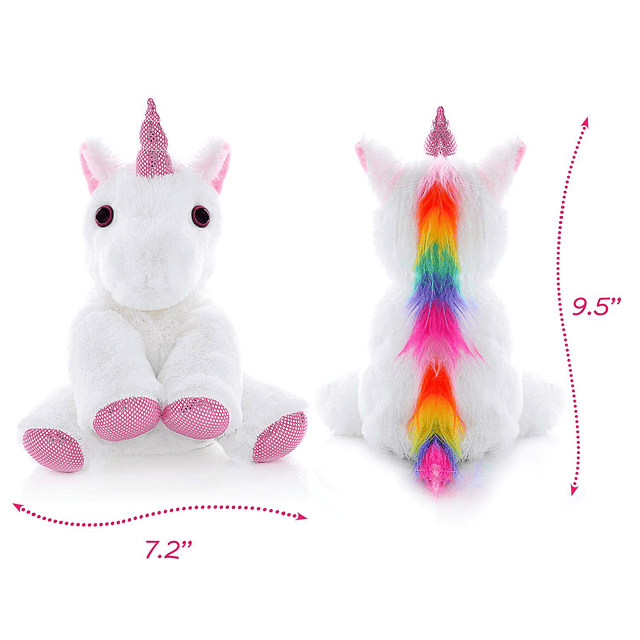 Animal de peluche de unicornio Juguetes interactivos de uni