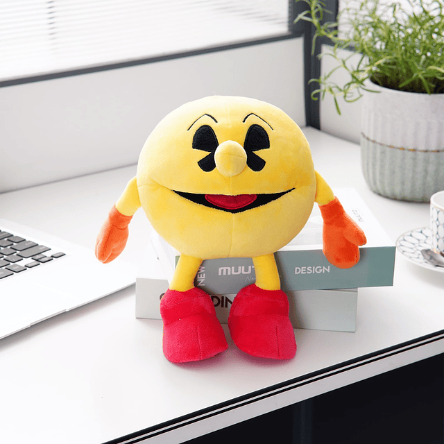 Juguete de peluche Pac Game Man de 9,8 pulgadas, juguetes ge