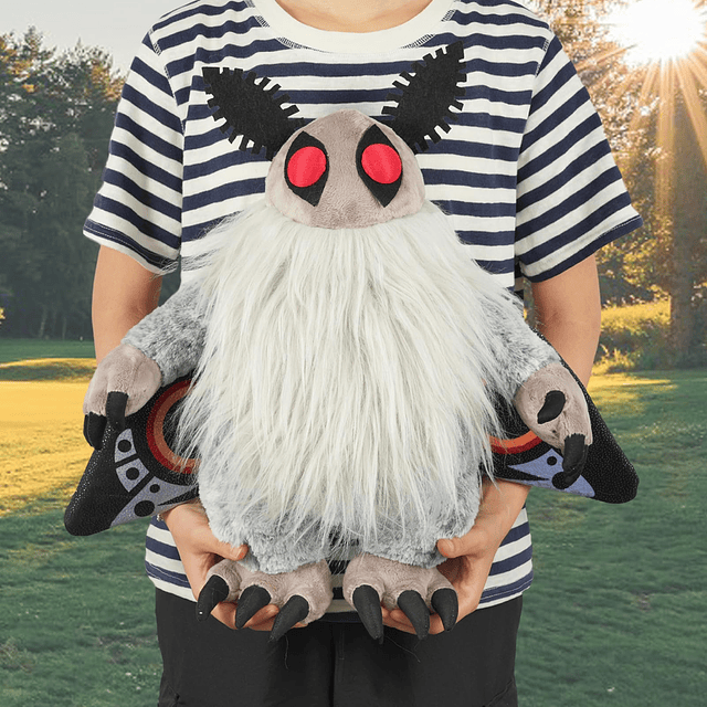 Peluche Mothman, animal de peluche Mothman de 15 pulgadas co