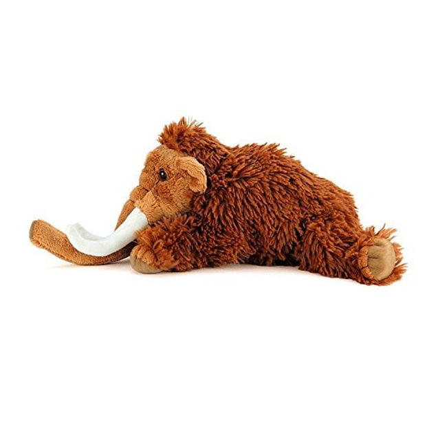 Peluche de mamut lanudo realista, animal de peluche de mamut