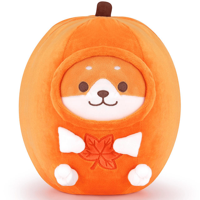 Peluche de calabaza Shiba Inu, peluche de perro Corgi de cal