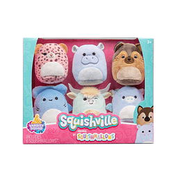 SQM0473 High School Squad, Mini Squishmallows Súper Suaves,