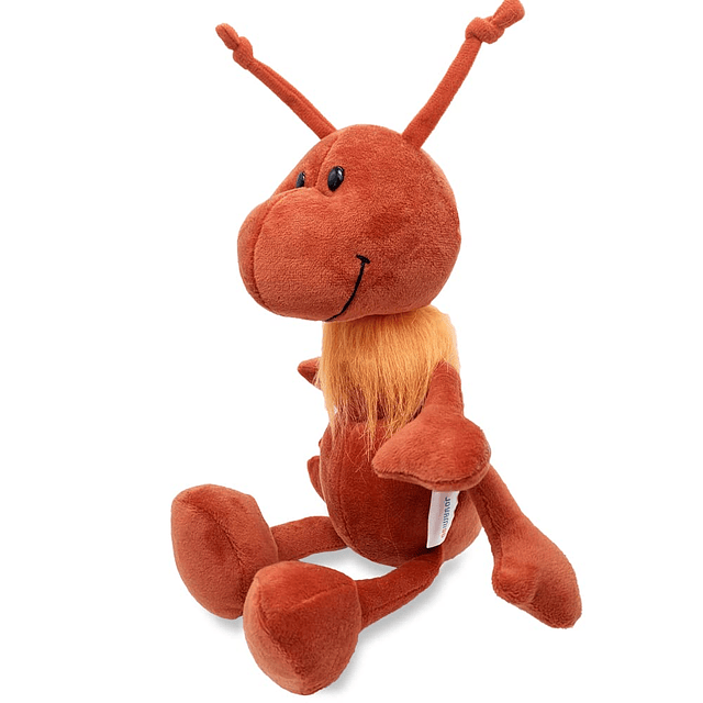 Juguete de insectos de peluche de hormiga, peluches de insec