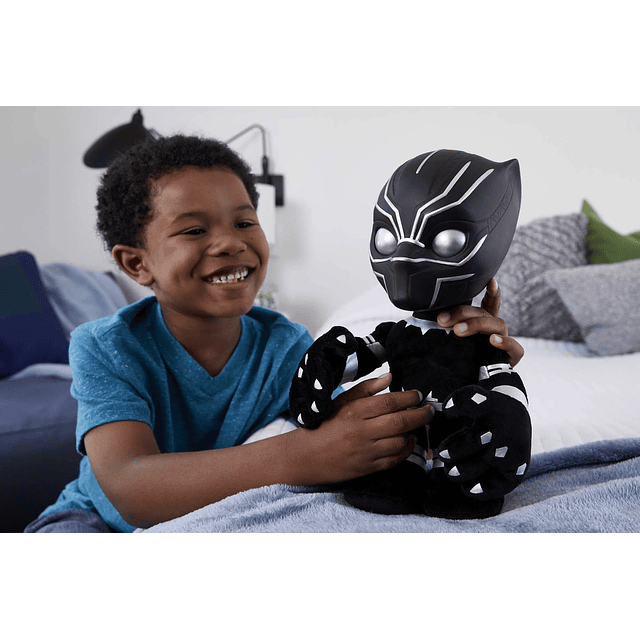 Figura de peluche Marvel Black Panther de 11 pulgadas, coraz