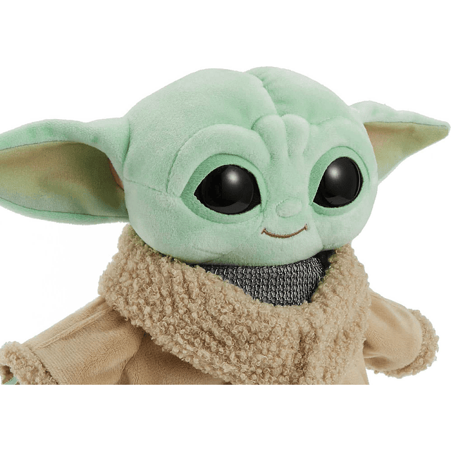 Peluche Star Wars Grogu con armadura Beskar, muñeco suave in