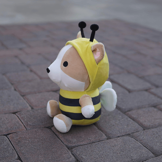 Juguete de peluche Corgi Bee – Animal de peluche de abejorro