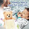 Peek A Boo Bear con manta de seguridad interactiva repite lo