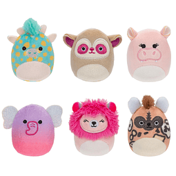 SQM0508 Safari Squad, Mini Squishmallows Súper Suaves, Figur