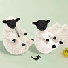 Lindos animales de peluche de oveja afeitada, juguetes de pe