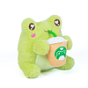 PlushGoals – Coffee Sippin' Wawa The Froggie suave verde lim