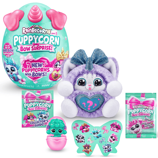 Puppycorn Surprise Series 3 (Husky) de ZURU, peluche colecci