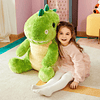 Juguete de peluche de dinosaurio grande, dinosaurio gigante,