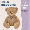 Bearington Theodore The Brown Teddy Bear Peluche, oso de pel