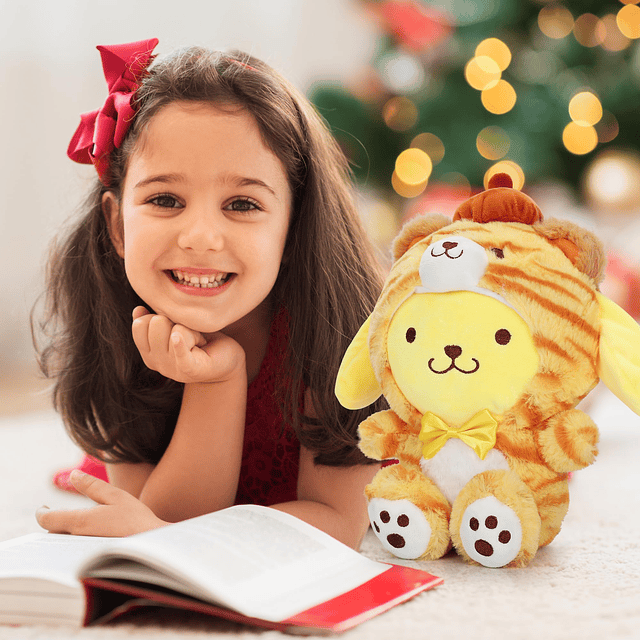 Lindos juguetes de peluche Pom Pom Purin de 10 pulgadas, muñ