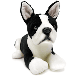 Baxter The Boston Terrier Perro de peluche de peluche de 12