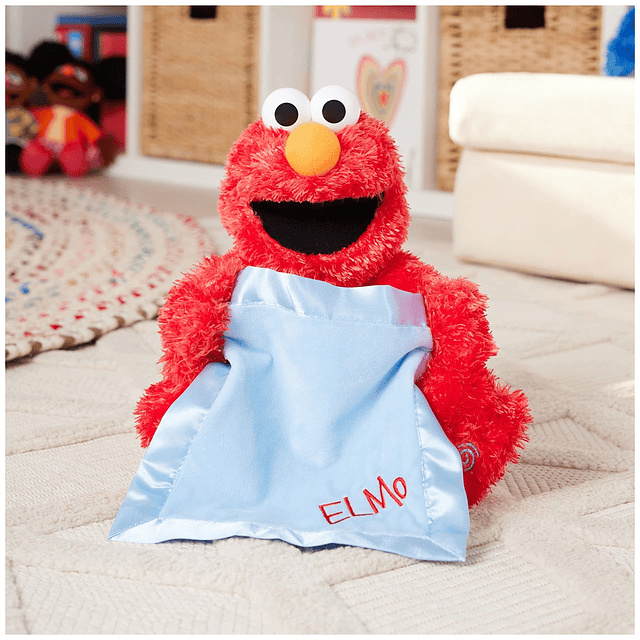 Sésamo Peluche Muppet animado oficial PeekaBoo Elmo de Barri