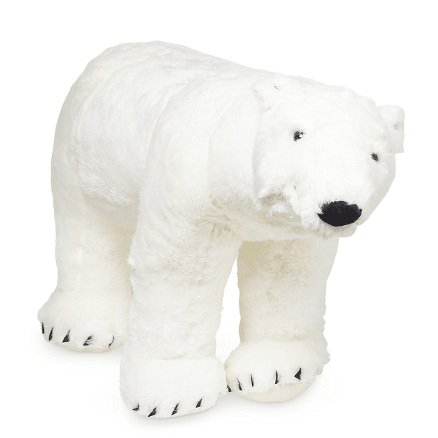 Oso Polar Gigante Juguete de Peluche Realista (3 pies de La