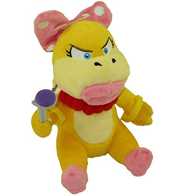 Peluche Wendy Koopa de la serie Super Mario de 7 pulgadas