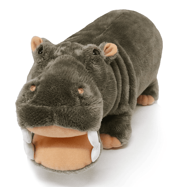 Juguete de peluche de la familia del zoológico de animales d