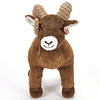 Peluche de oveja Big Horn, regalos para niños, animales del