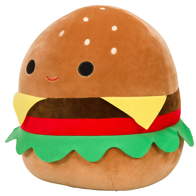 Original Carl The Cheeseburger grande de 16 pulgadas Peluch