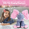 Ellie The Elephant Juguete musical de elefante PeekaBoo An