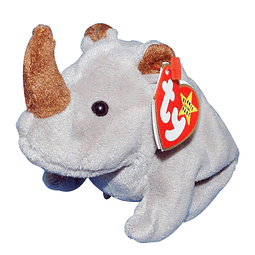 Beanie Babies Spike el Rinoceronte Beanie Bebé Felpa