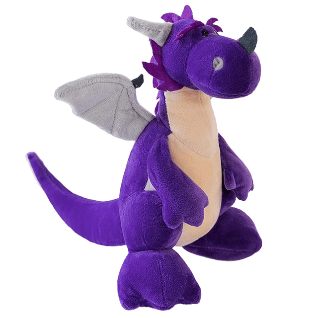 Dragón de fuego – Lindo juguete de peluche de dinosaurios –